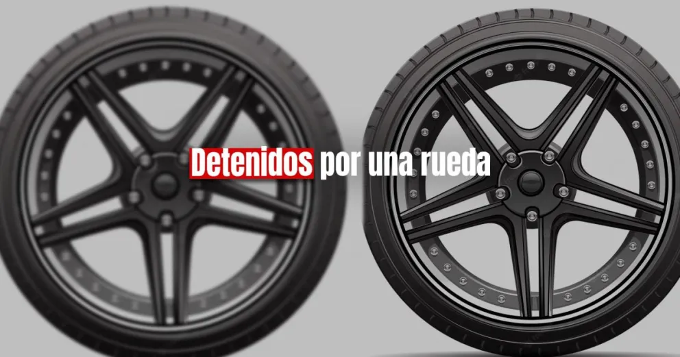 Dos ladrones fueron detenidos por robar una rueda en una casa de Rawson