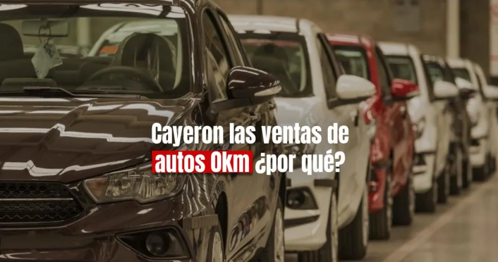 Las ventas de autos 0km cayeron un 11,5% entre julio y agosto 