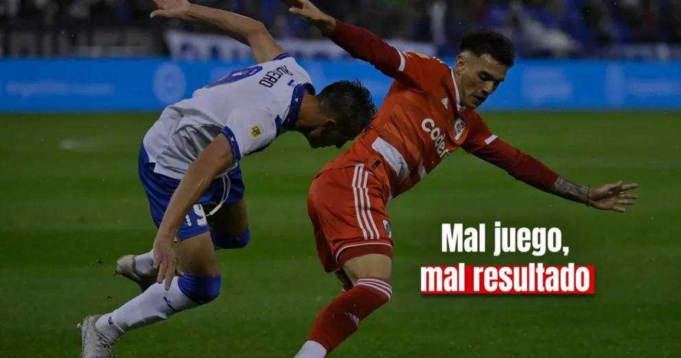 En un mal partido River no pudo con Velez 
