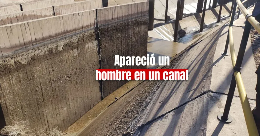 Encontraron sin vida a un hombre en un canal de Ullum