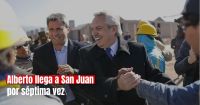 Alberto Fernández llega a San Juan para entregar 788 viviendas junto a Uñac 
