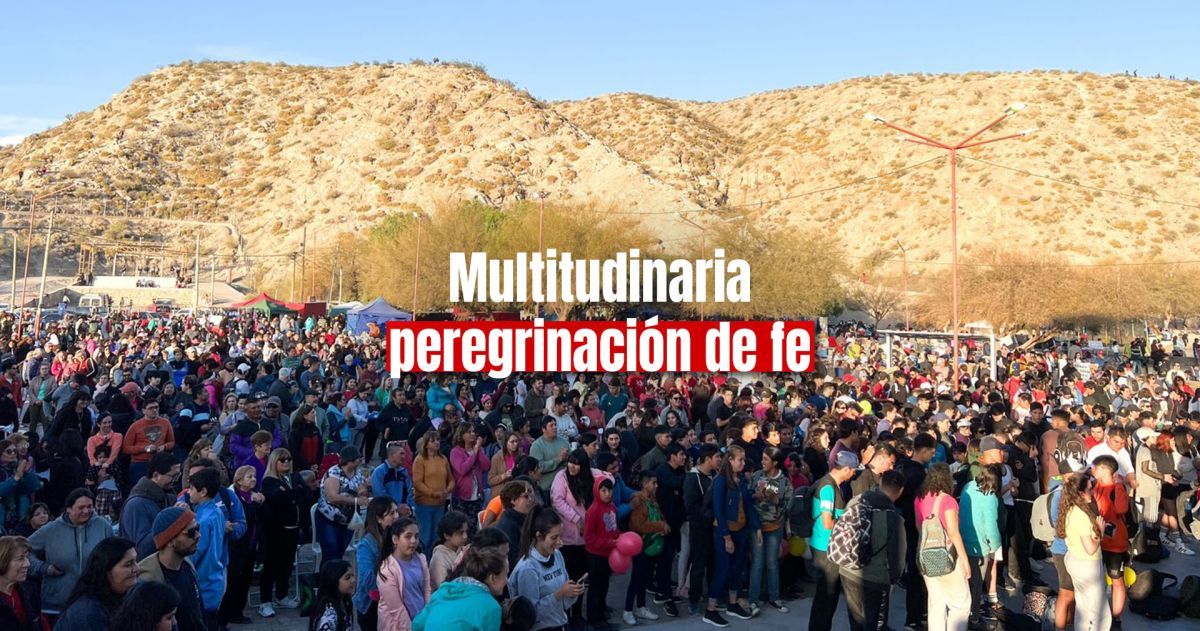 Más de 10.000 jóvenes participaron de la peregrinación a San Martín 