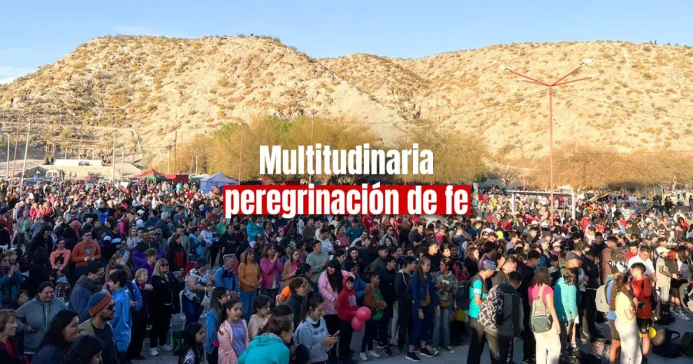 Más de 10.000 jóvenes participaron de la peregrinación a San Martín 