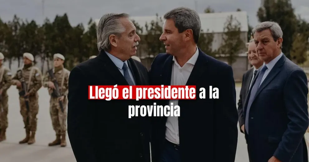 Alberto Fernández llegó a San Juan para entregar las 788 viviendas en Pocito
