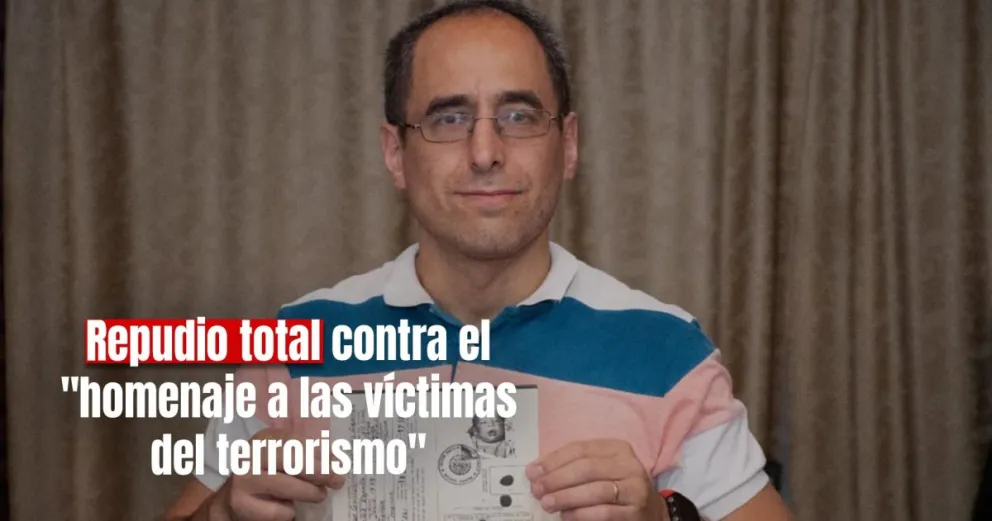 El nieto sanjuanino recuperado salió a repudiar la convocatoria a un acto en "homenaje a las víctimas del terrorismo"