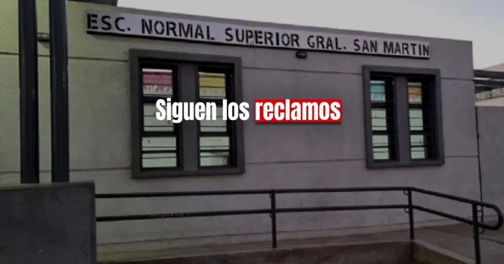Escuela San Martín: los padres no mandarán a sus hijos a clases hasta que se normalice la situación institucional
