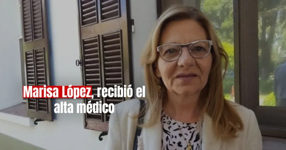 La ministra de Hacienda, Marisa López, recibió el alta médica