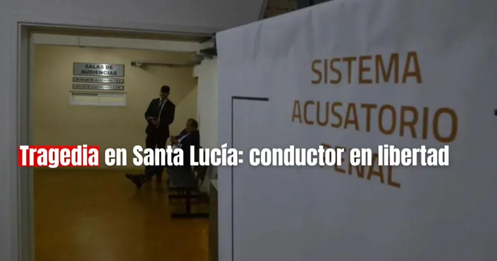 Trágico siniestro vial en Santa Lucía: liberaron al conductor de la camioneta