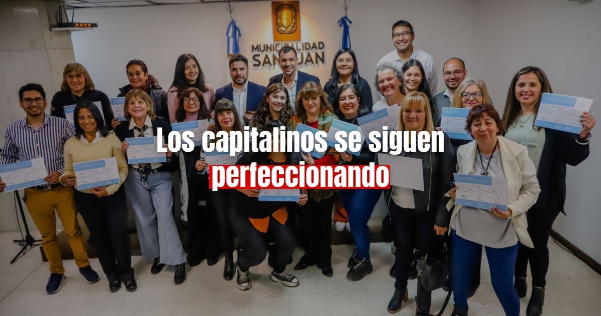 Cuidadores domiciliarios: tras cinco meses de cursado, Capital certificó a 30 sanjuaninos