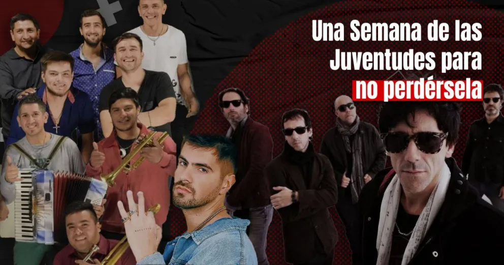 Semana de las Juventudes: se confirmó la participación de Rombai, Guasones y Omega