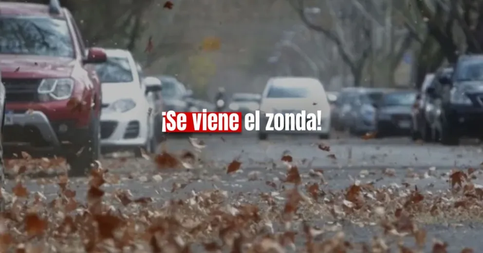 Alertan a la provincia por llegada de viento Zonda: las ráfagas podrían superar los 55 kilómetros