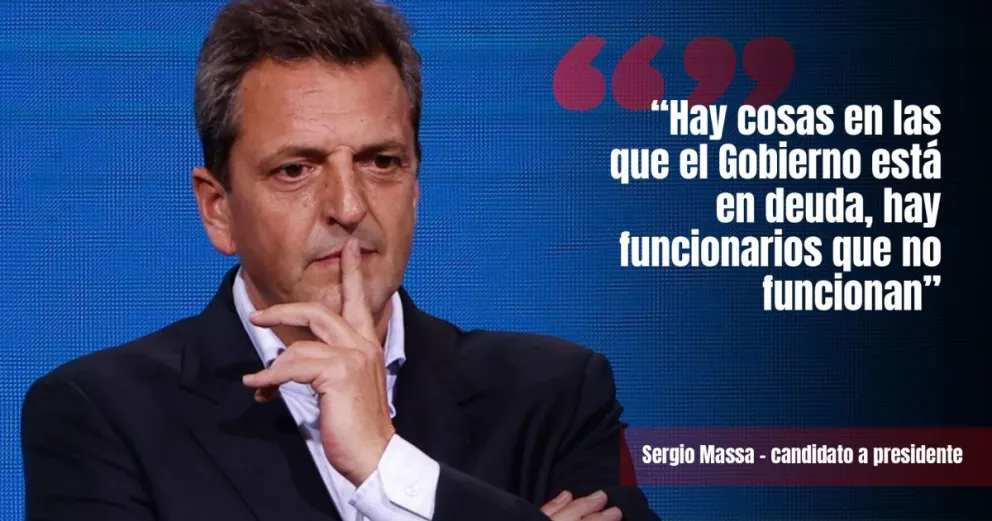 Massa aseguró que hubo integrantes del Gobierno que no estuvieron a la altura y deberían pedir perdón