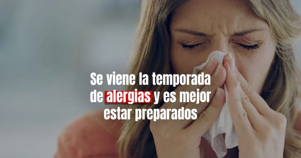 Se viene la primavera y también las alergias: los recaudos a tener en cuenta