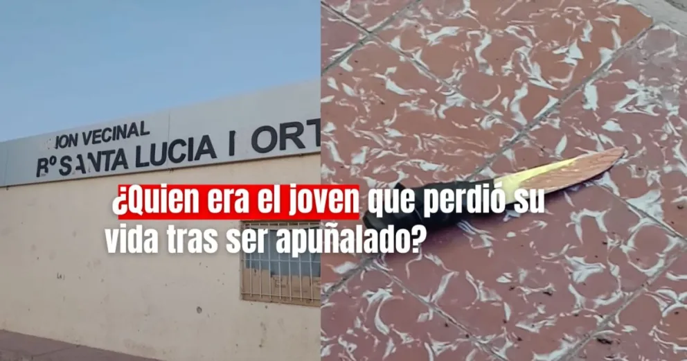 Tragedia en Santa Lucía: se conoció el nombre del chico apuñalado y el de su agresor