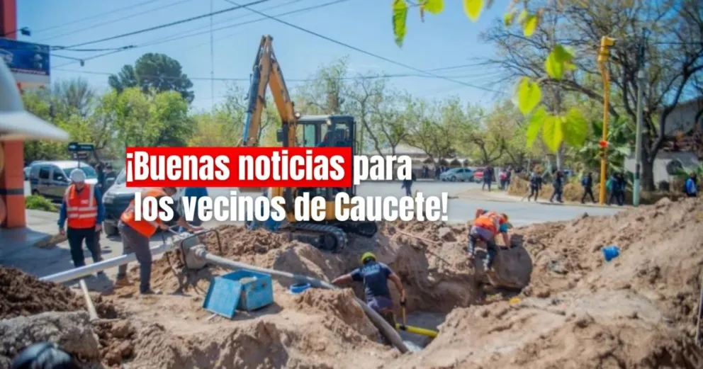 OSSE informó la etapa final de una obra que mejorará el caudal de agua potable