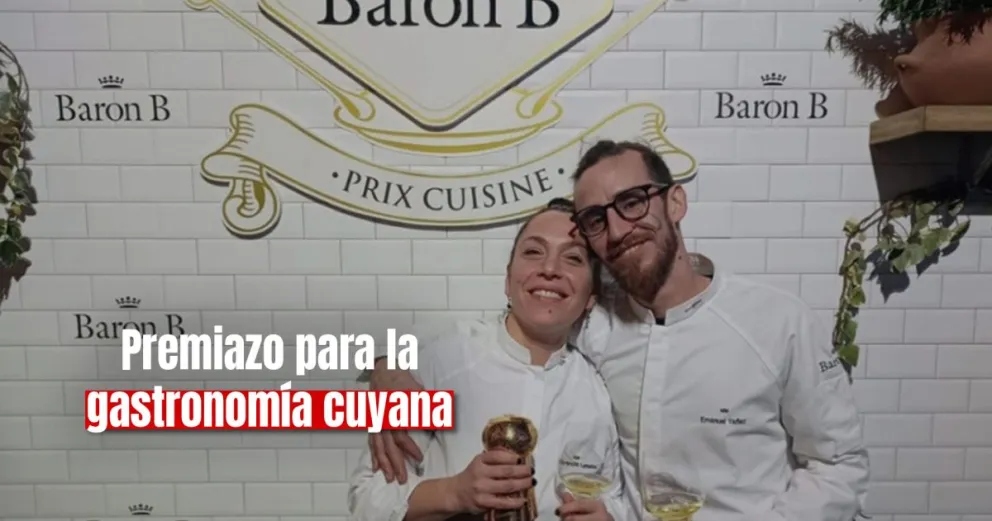 El restaurante de un chef sanjuanino ganó la quinta edición del “Prix Baron B - Édition Cuisine"