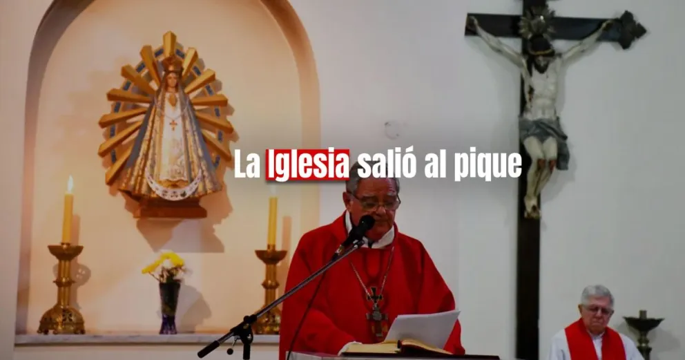La Iglesia le contestó a Milei por criticar al Papa 