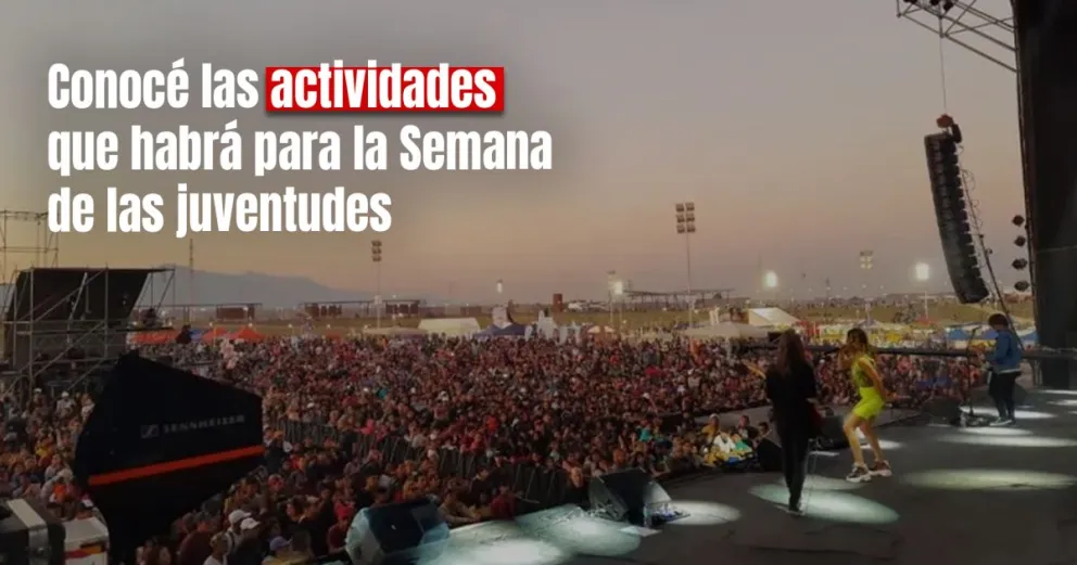 Semana de las Juventudes: ya te podés inscribir en las diferentes actividades