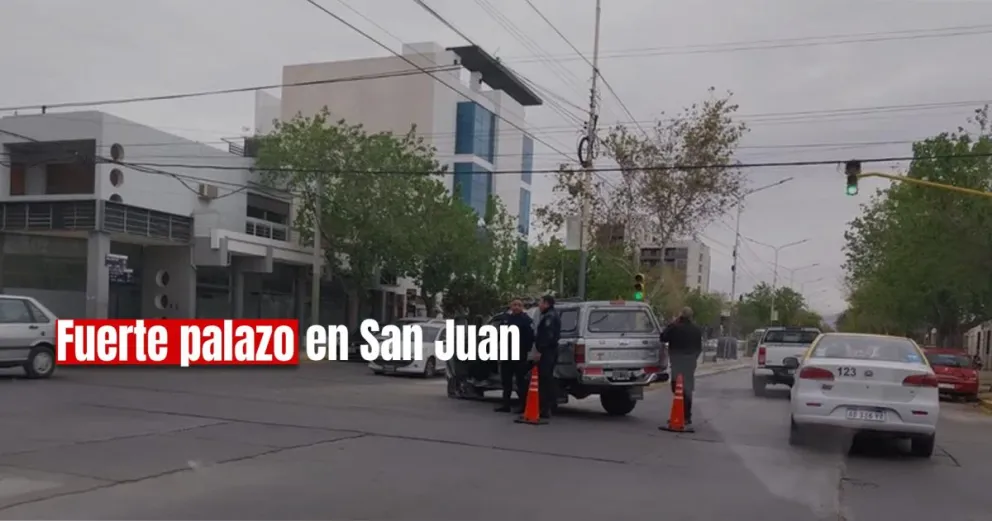 Fuerte colisión en el corazón de San Juan