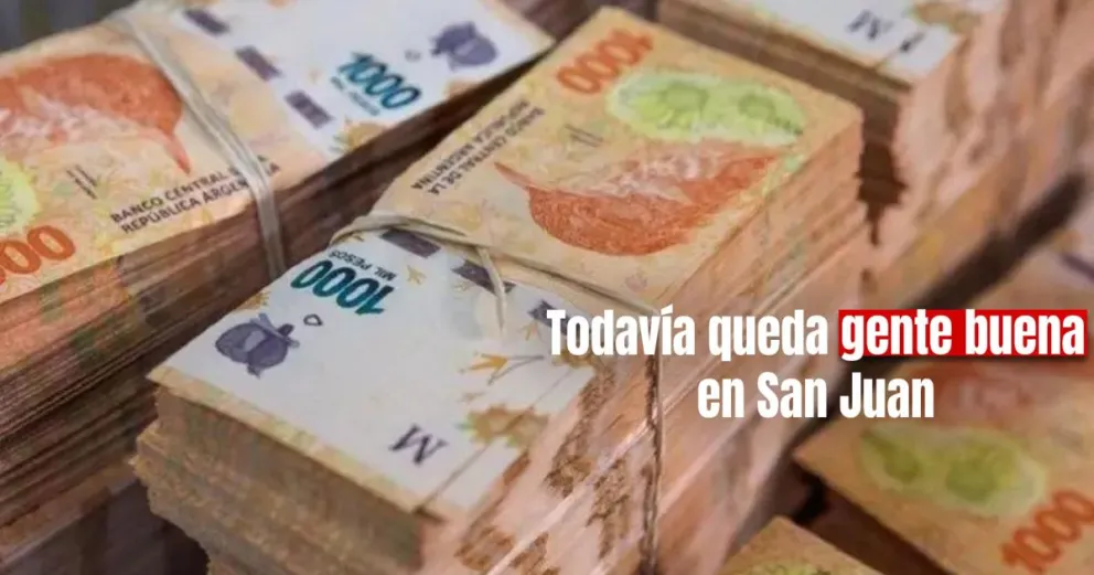 Devolvió billetera con importante suma de dinero