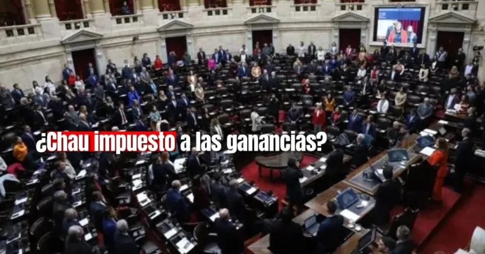 Este miércoles se presenta en el Congreso Nacional el Proyecto para la Eliminación del Impuesto a las Ganancias