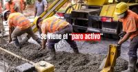 El Gobierno Nacional anunció “paro activo” en las obras públicas