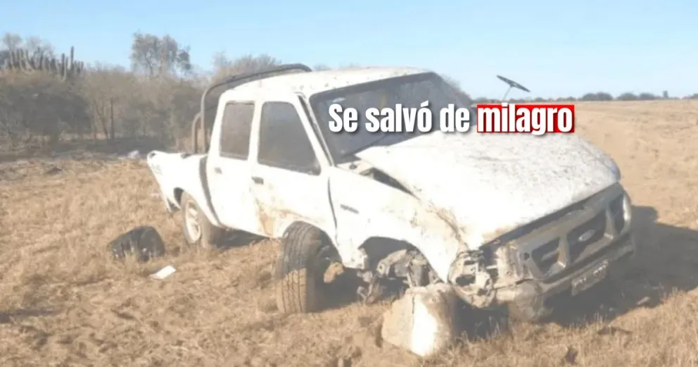 Grave accidente en Milagro: Hombre de 79 años que viajaba a San Juan involucrado