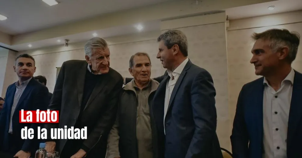 En Santa Lucía se logró la foto de la unidad del Justicialismo 