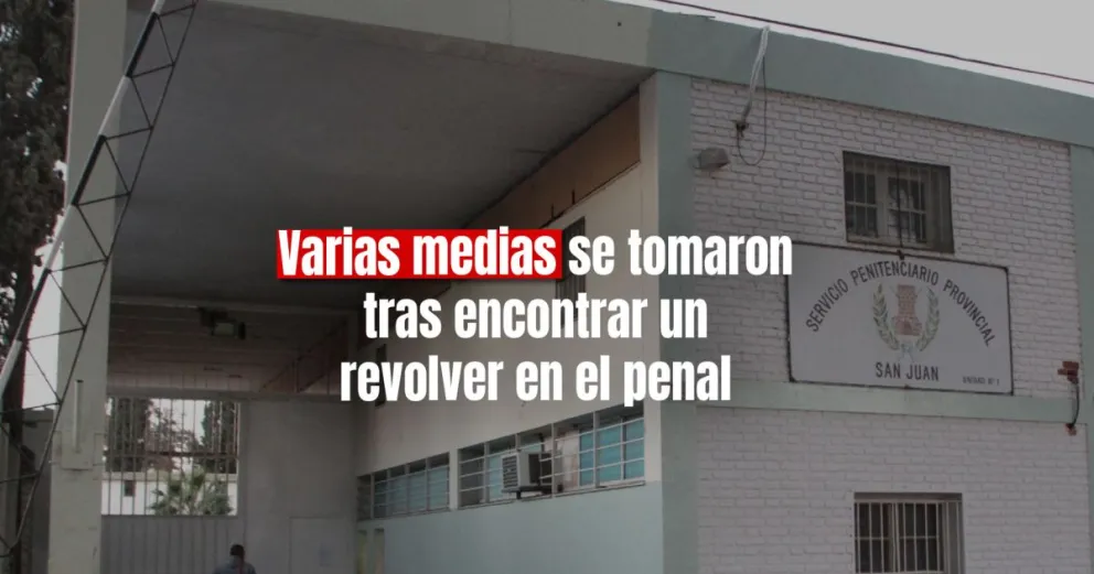 Secuestraron celulares, estupefacientes y separaron a varios internos tras el revólver encontrado en el Penal de Chimbas