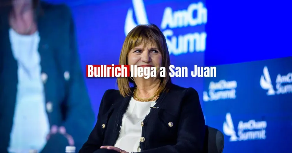 Patricia Bullrich llegará a San Juan el próximo 24 de septiembre 