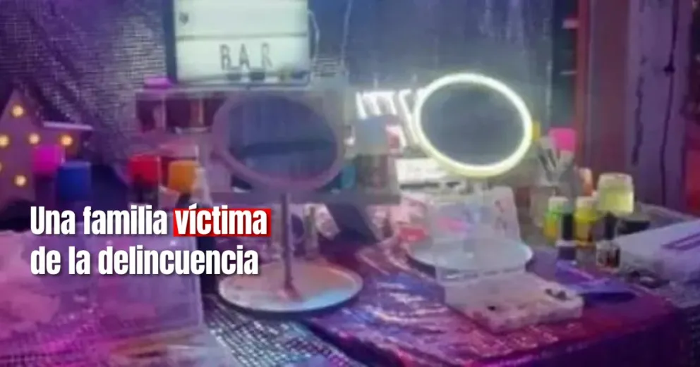 Emprendimiento de maquillaje y glitter en Pocito víctima de robo 