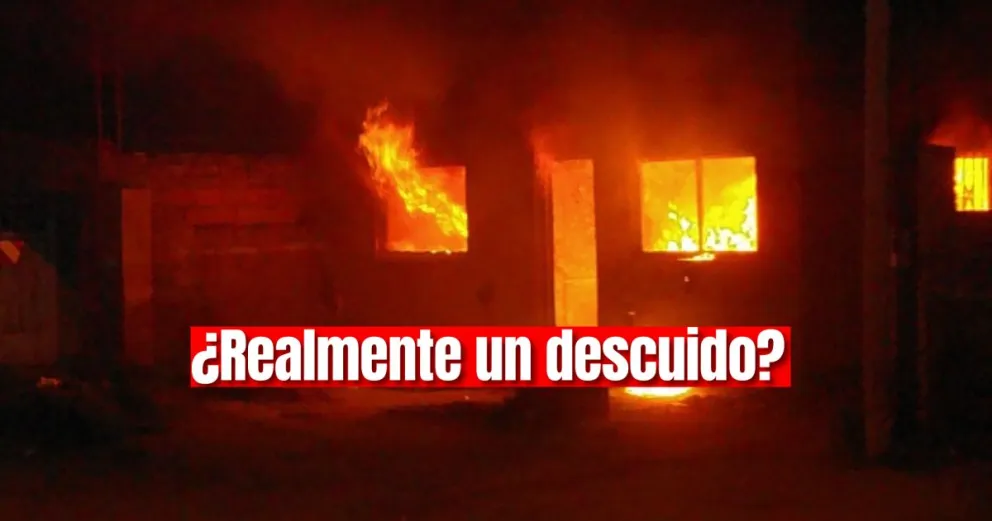 Devastador incendio en Rawson deja a una mujer sin la mayoría de sus pertenencias