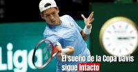 Copa Davis: Sebastián Baez conquistó un punto clave 