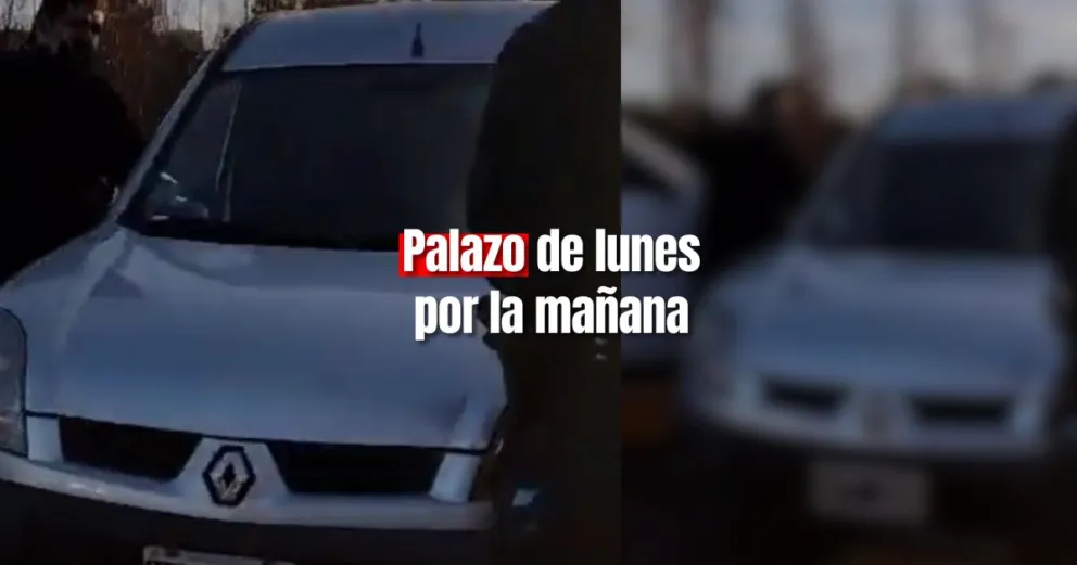 Fuerte choque entre dos camionetas en Circunvalación 