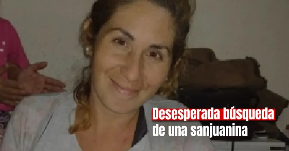 Buscan a una sanjuanina de 33 años que salió de su casa y no volvió 