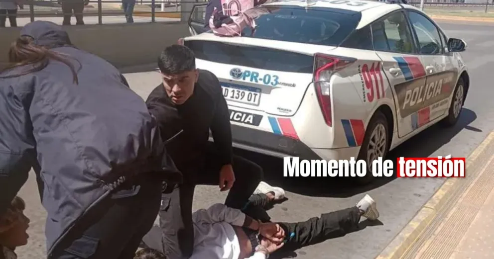Tres arrestados en la Estación Córdoba, tras desatar un tumulto al agredir a oficiales de la policía