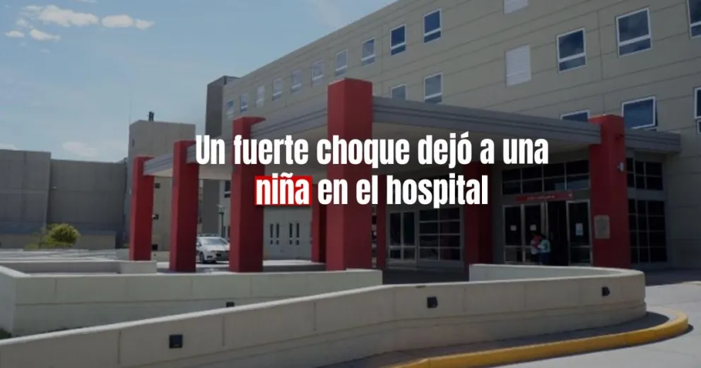 Una camioneta chocó a una niña y tuvo que ser hospitalizada de urgencia 