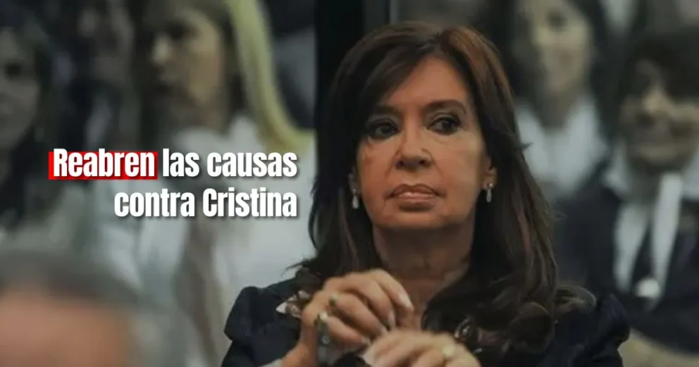 La Casación ordenó reabrir las causas Hotesur y Memorándum que tienen como protagonista a la vicepresidenta