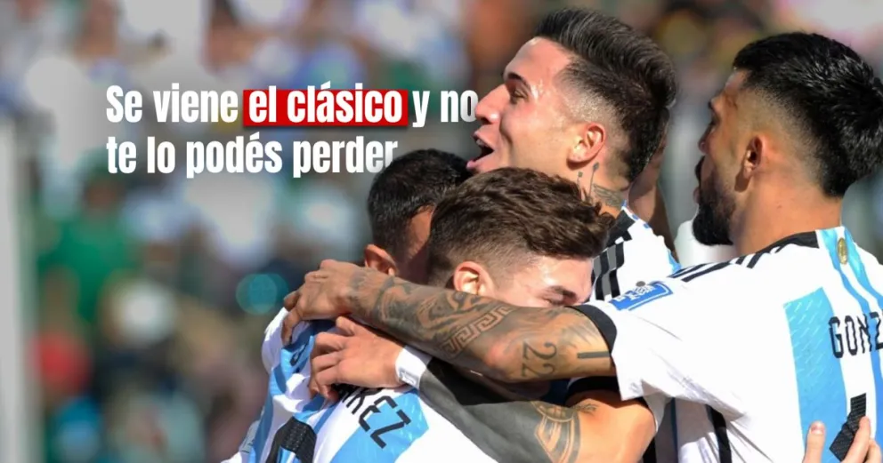 El clásico Argentina y Uruguay será en el Más Monumental 