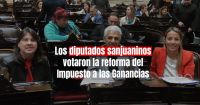 Impuesto a las Ganancias: ¿cómo votaron los diputados sanjuaninos? 