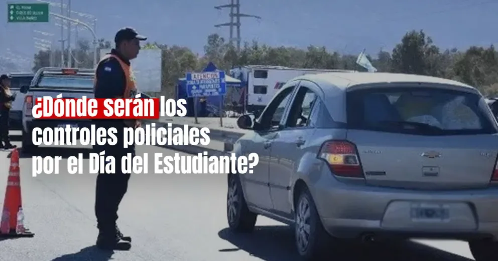 Día del Estudiante: comienzan los operativos policiales con 1.200 efectivos  