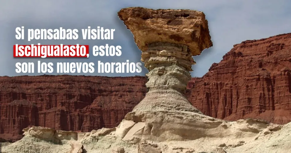 El Parque Ischigualasto cambió sus horarios por primavera 