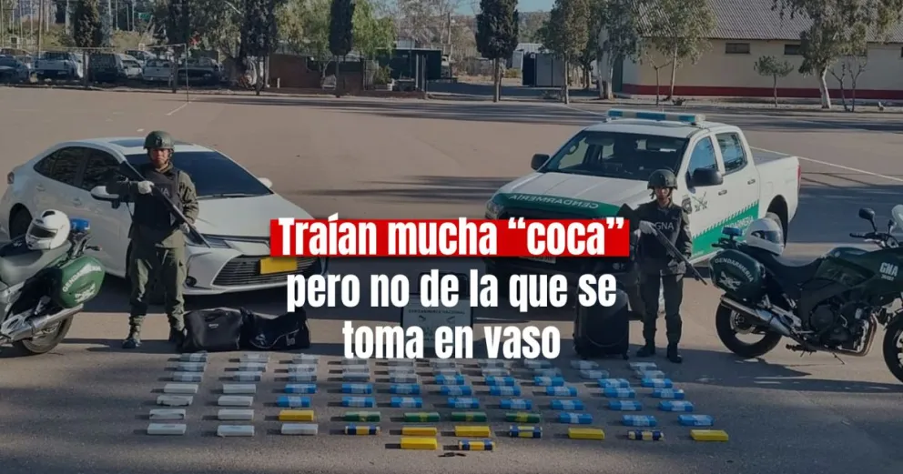 Incautaron un auto que transportaba más de 76 kilos de cocaína
