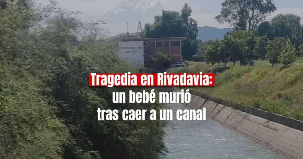 Un bebé de un año cayó a un canal y murió