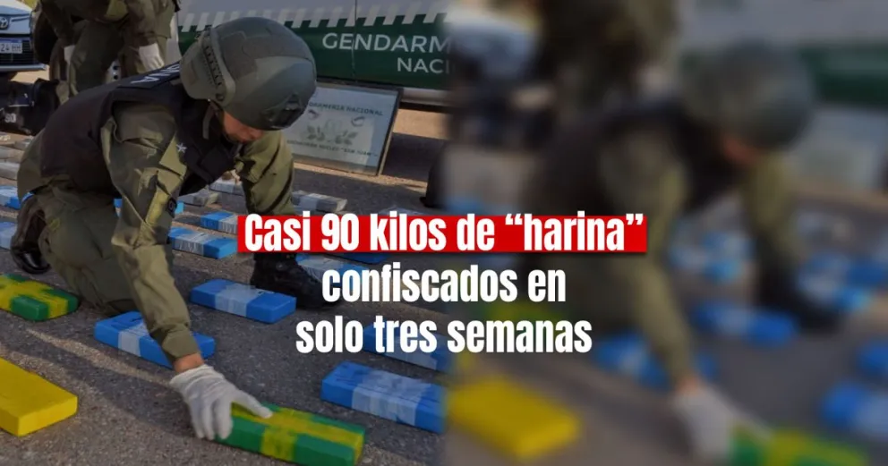 En menos de tres semanas incautaron casi cien kilos de cocaína en San Juan