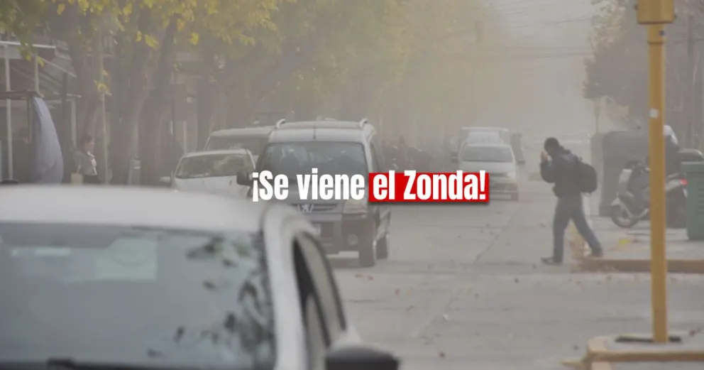 San Juan: extienden la alerta amarilla por viento Zonda
