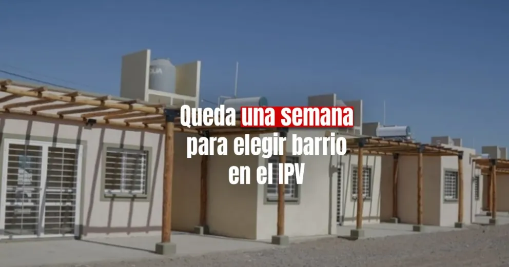 Sorteo de viviendas del IPV: ya se anotaron 47.000 mil familias 
