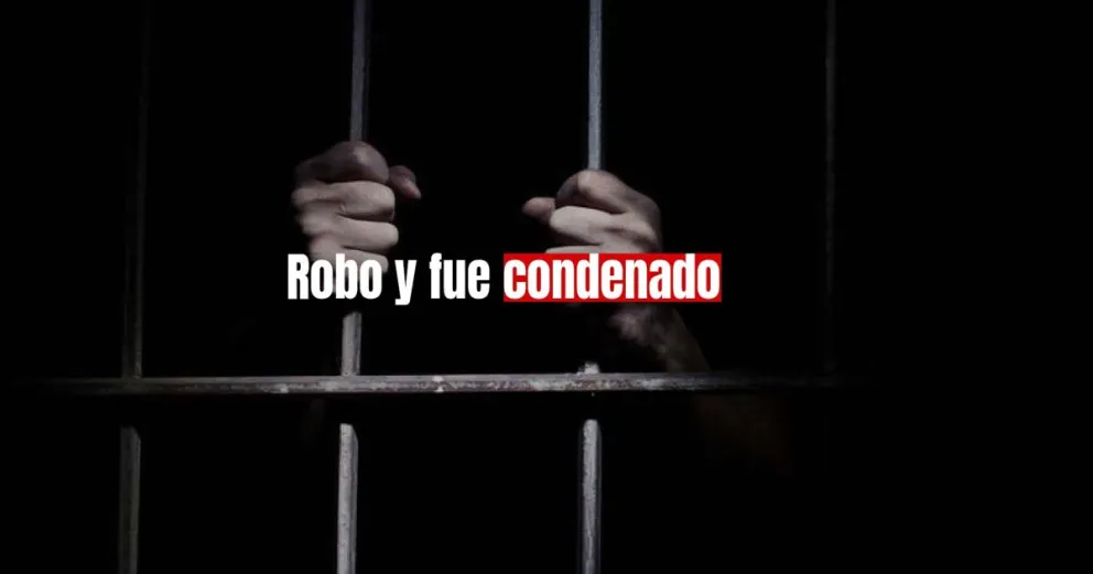 Un hombre fue condenado a 5 meses de prisión por robar 