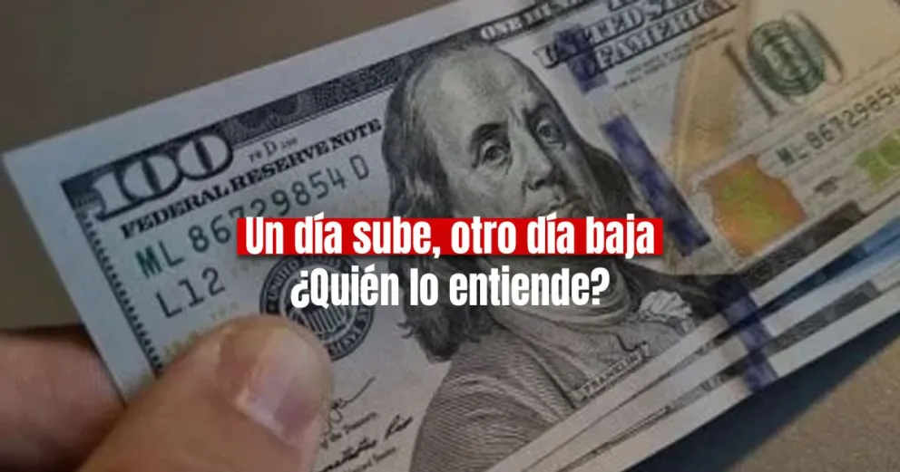 El dólar blue bajó cinco pesos y cerró la semana en baja