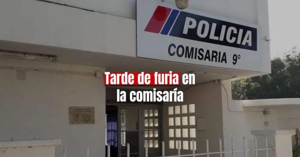 Una madre vio a sus hijas en la Comisaría, estalló de furia y fue detenida